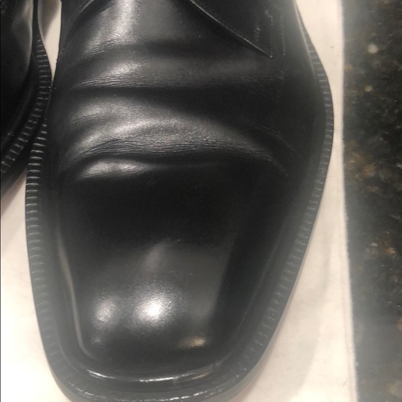 Near perfect men’s black dress shoe, New $575! - Picture 2 of 8